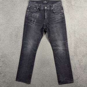 Lucky Brand Jeans Mens 31x32 Black 410 Athletic Slim Fit Stretch Denim Pants